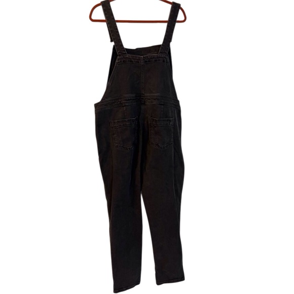 Boden Charcoal Denim Overalls for Women Sz 14 - Picture 6 of 11
